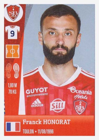 Panini Foot 2023 Franck Honorat #95