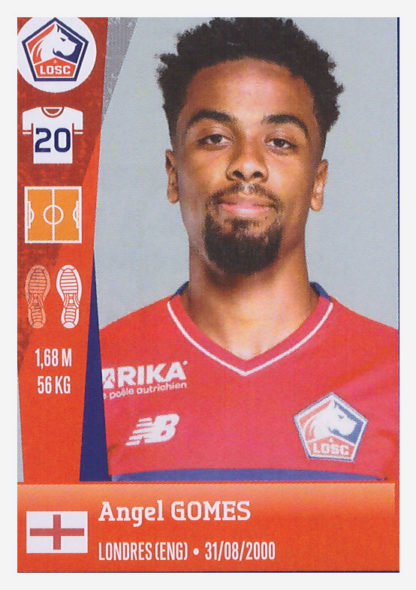 Panini Foot 2023 Angel Gomes #166