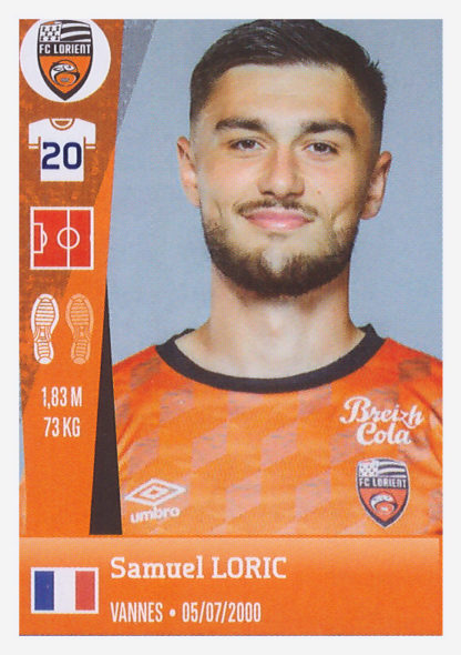 Panini Foot 2023 Samuel Loric #180