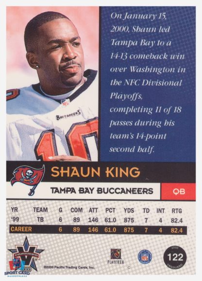 2000 Players Vanguard Shaun King #122 – Image 2