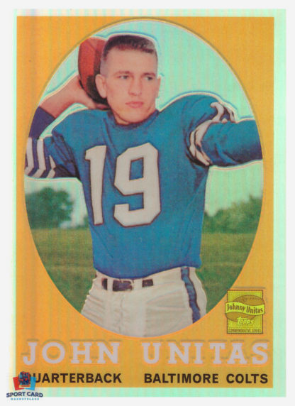 2000 Topps Reprint John Unitas #22