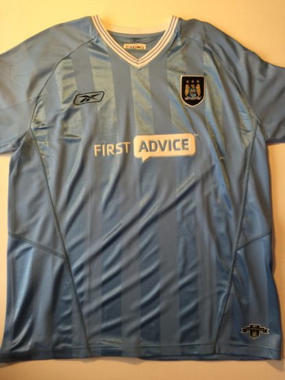 Maillot Manchester City Nicolas Anelka #39 Signé 2003/2004 – Image 2