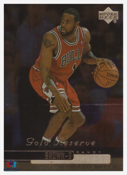 2000 Upper Deck Gold Reserve Randy Brown #27