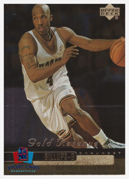 2000 Upper Deck Gold Reserve Chauncey Billups #52