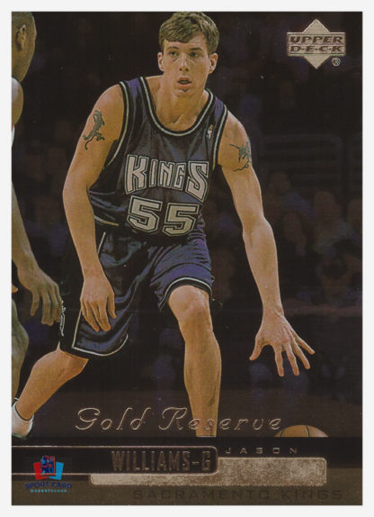 2000 Upper Deck Gold Reserve Jason Williams #182