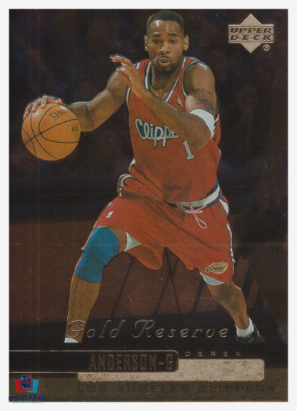 2000 Upper Deck Gold Reserve Derek Anderson #98