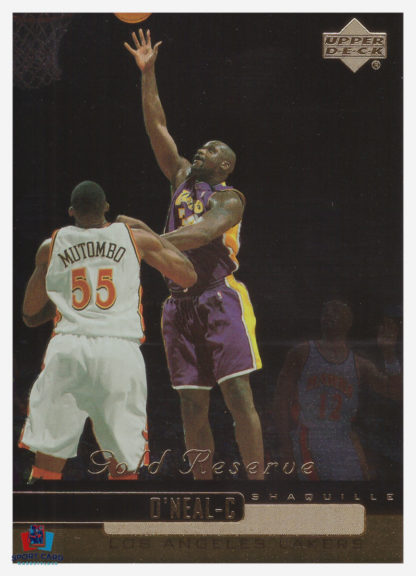 2000 Upper Deck Gold Reserve Shaquille O'Neal #102
