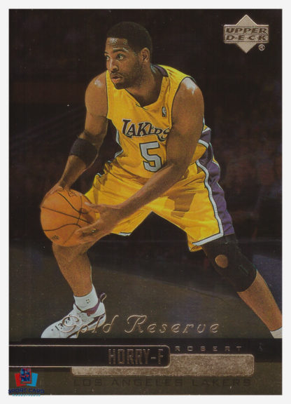 2000 Upper Deck Gold Reserve Robert Horry #104