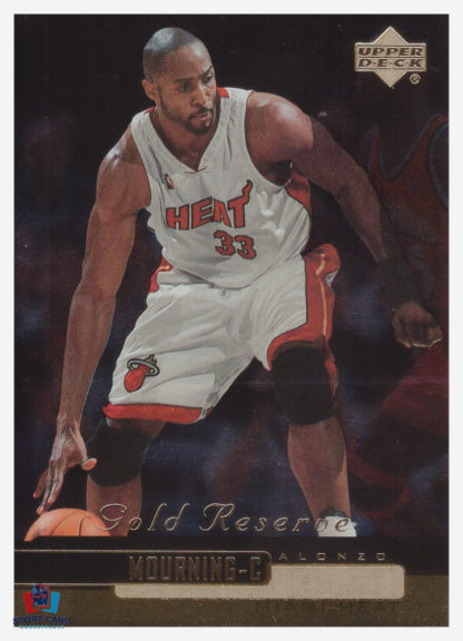 2000 Upper Deck Gold Reserve Alonzo Mourning #110