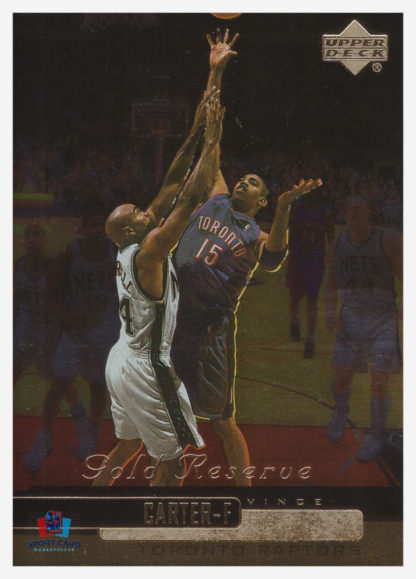 2000 Upper Deck Gold Reserve Vince Carter #206