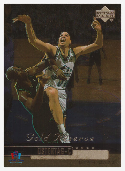 2000 Upper Deck Gold Reserve Greg Ostertag #218