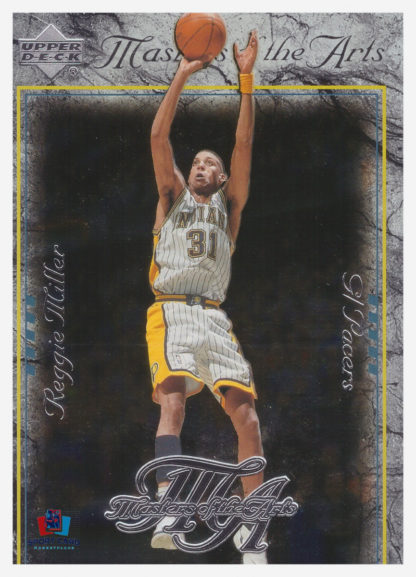 2000 Upper Deck Masters Of The Arts Reggie Miller #MA10