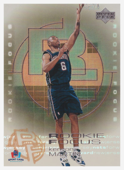 2001 Upper Deck Rookie Focus Kenyon Martin #RF1