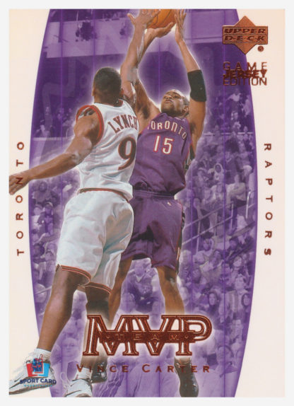 2001 Upper Deck MVP Team Vince Carter #416