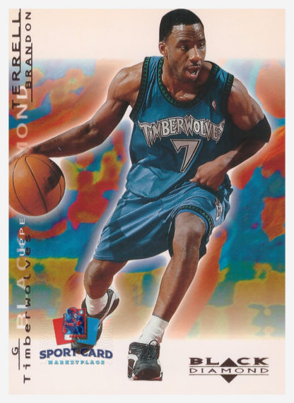 2001 Upper Deck Black Diamond Terrell Brandon #49