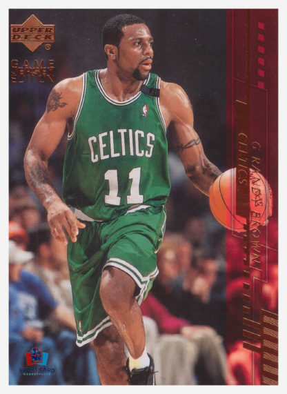 2001 Upper Deck Game Jersey Edition Randy Brown #253