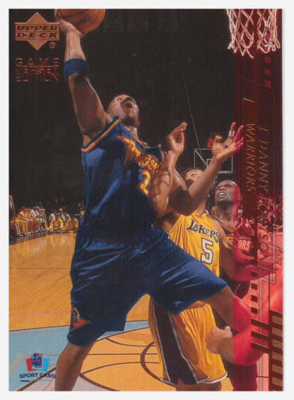2001 Upper Deck Game Jersey Edition Danny Fortson #290