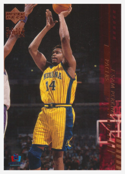 2001 Upper Deck Game Jersey Edition Sam Perkins #298