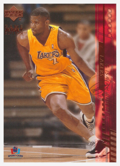 2001 Upper Deck Game Jersey Edition Isaiah Rider #306