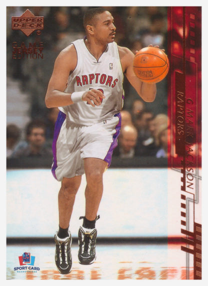 2001 Upper Deck Game Jersey Edition Mark Jackson #371