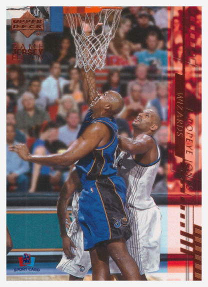 2001 Upper Deck Game Jersey Edition Popeye Jones #386
