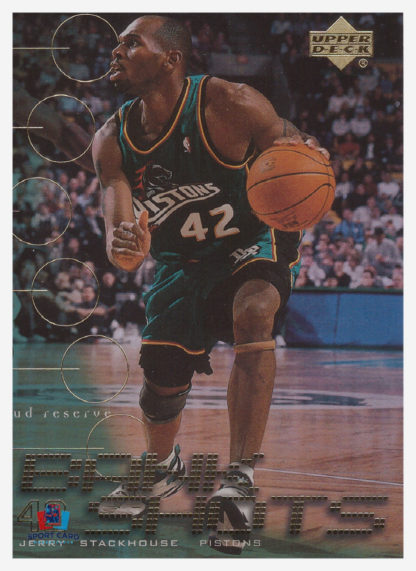 2001 Upper Deck Bank Shots Jerry Stackhouse #BK10