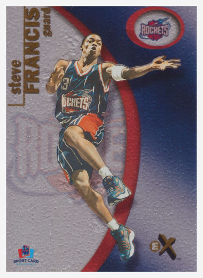 2001 Fleer E-X Steve Francis #28