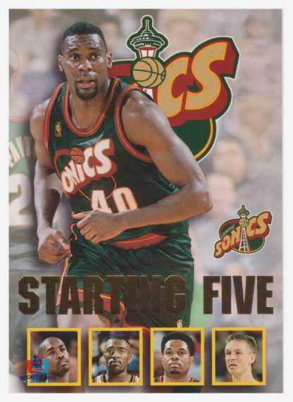 1997 Fleer NBA Hoops Starting Five #25/29
