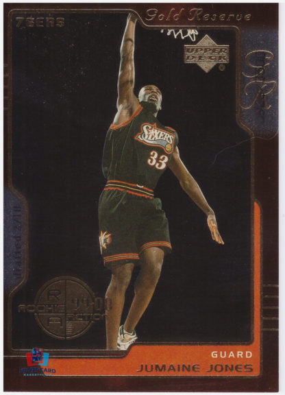 2000 Upper Deck Gold Reserve Rookie Action Jumaine Jones #265
