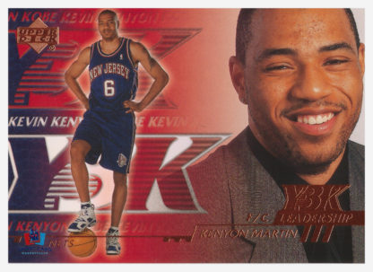 2000 Upper Deck Y3K Leadership Kenyon Martin #200