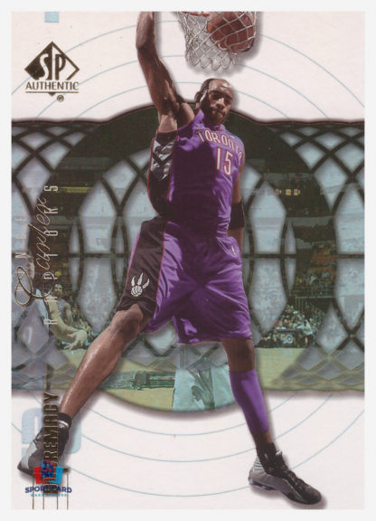 2001 Upper Deck SP Authentic Supremacy Vince Carter #56