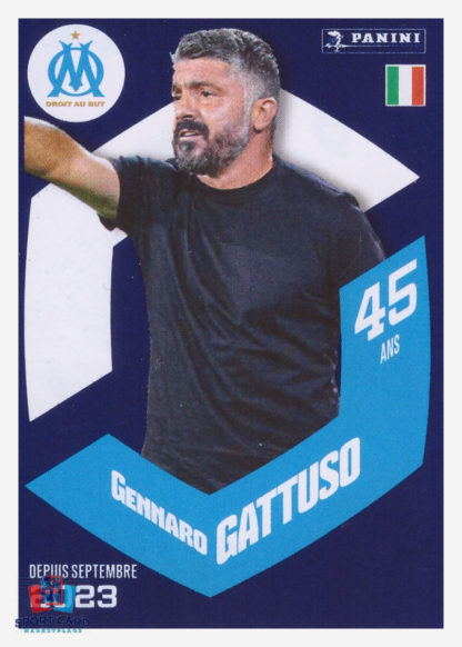 Panini Foot 2024 #9 Gennaro Gattuso Olympique de Marseille