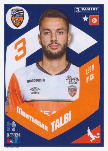 Panini Foot 2024 #140 Montassar Talbi FC Lorient