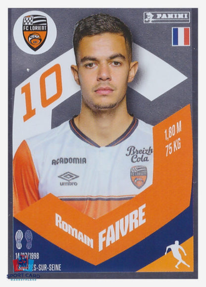 Panini Foot 2024 #144 Romain Faivre FC Lorient