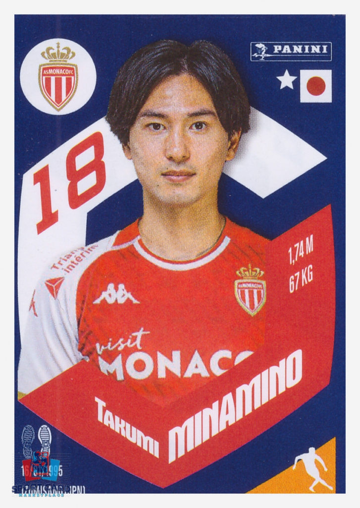 Autocollant Panini Football 86 – N°167 ASM Monaco – Édition 1985/1986