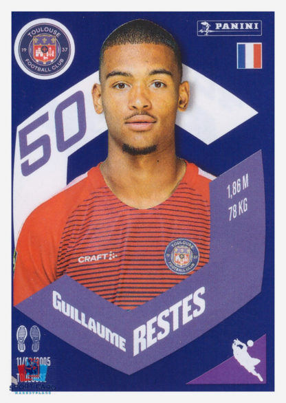 Panini Foot 2024 #424 Guillaume Restes Toulouse FC