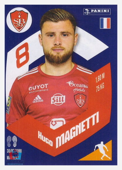 Panini Foot 2024 #035 Hugo Magnetti Stade Brestois 29