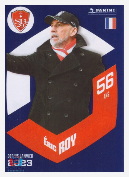 Panini Foot 2024 #002 Éric Roy (Brest) Les Stratèges