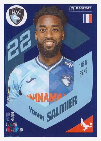 Panini Foot 2024 #073 Yoann Salmier Havre AC