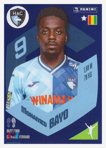 Panini Foot 2024 #081 Mohamed Bayo Havre AC