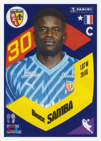 Panini Foot 2024 #091 Brice Samba RC Lens