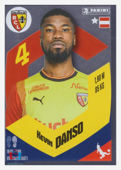 Panini Foot 2024 #093 Kevin Danso (Le Roc) RC Lens