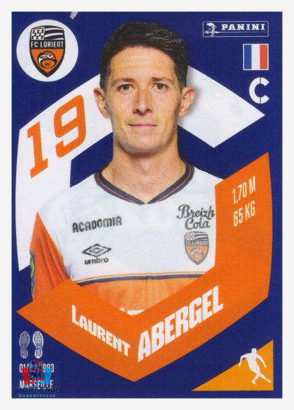 Panini Foot 2024 #142 Laurent Abergel FC Lorient