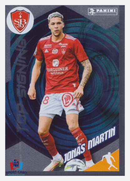 Panini Foot 2024 #153 Jonas Martin (Brest) Top Signings