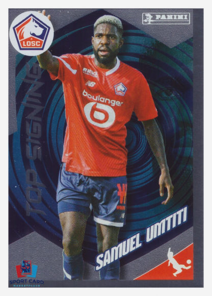 Panini Foot 2024 #160 Samuel Umtiti (Lille) Top Signings