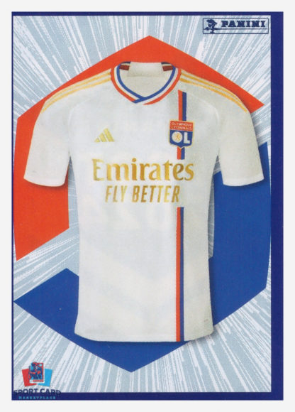 Panini Foot 2024 #166 Maillot Domicile Olympique Lyonnais