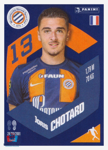 Panini Foot 2024 #266 Joris Chotard Montpellier Hérault SC