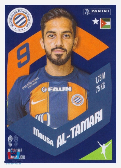 Panini Foot 2024 #271 Mousa Al-Tamari Montpellier Hérault SC
