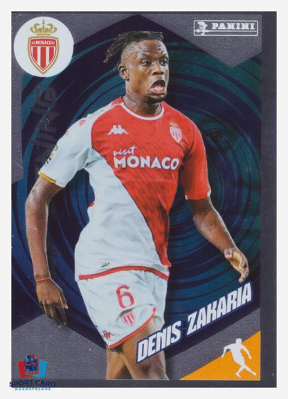 Panini Foot 2024 #303 Denis Zakaria (Monaco) Top Signings