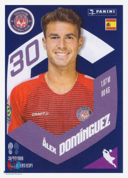 Panini Foot 2024 #423 Álex Domínguez Toulouse FC